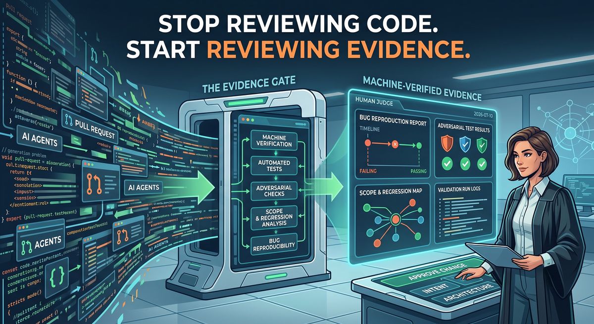 Stop Reviewing Code. Start Reviewing Evidence.